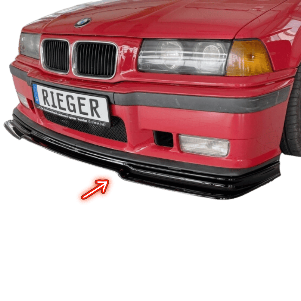 E36 Spoilerlippe Rieger GT - Look (GBL - 49018) - > für orig. M3 - Spoiler - CarWorlds GmbH