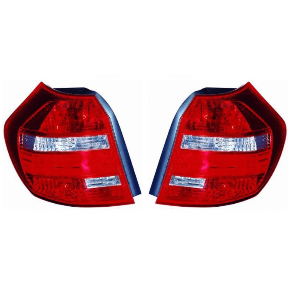 Heckleuchten Rückleuchten Depo TYC SET rot weiss passt für BMW 1er E87 E81 Facelift 07 - 13 - CarWorlds GmbH