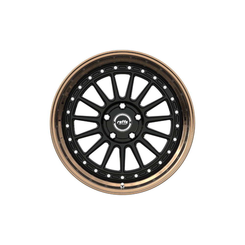 Komplettradsatz Raffa Wheels RF‑04 | 8,5x19 ET45 | LK 5x112 | Audi A3/S3 8Y | Polished Farben - CarWorlds GmbH
