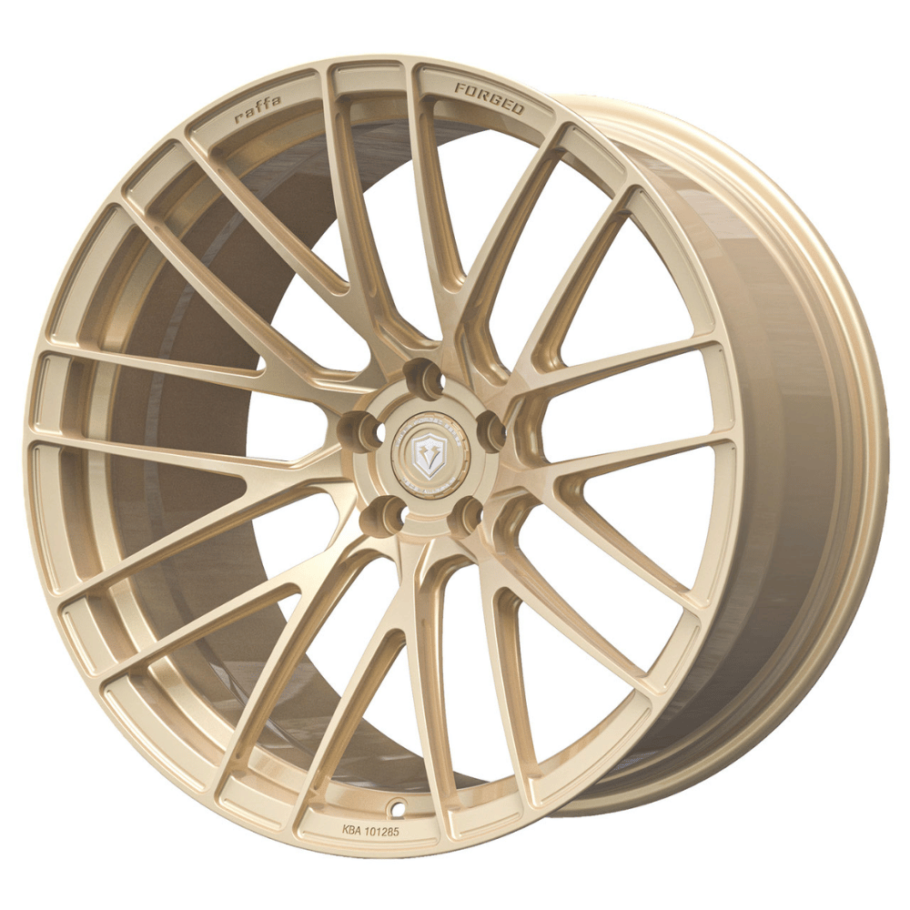 Komplettradsatz Raffa Wheels RFS - 05 Champagner | Forged Series | 10,5x20 & 11,5x21 | BMW M4 G82 G83 - CarWorlds GmbH