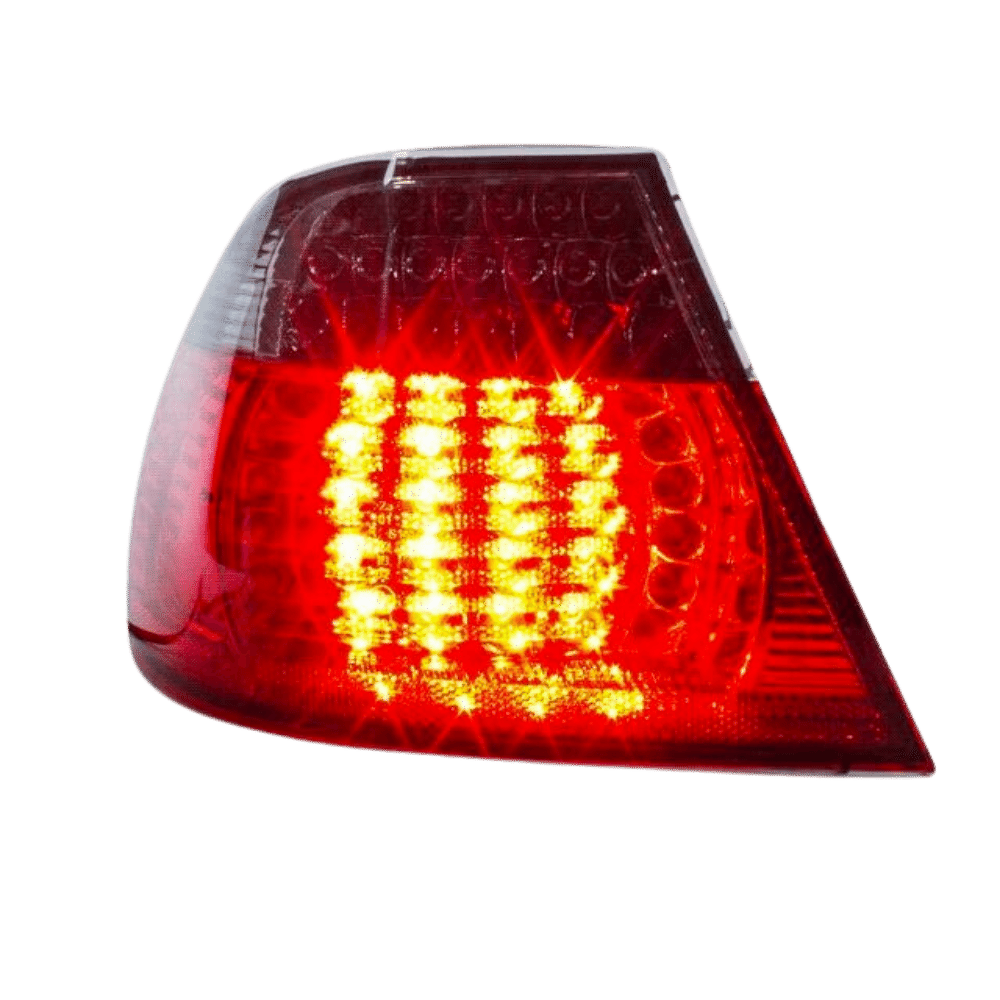LED Rückleuchten SET passt für BMW E46 Cabrio Rot Smoke 99 - 03 auf Facelift Look - CarWorlds GmbH