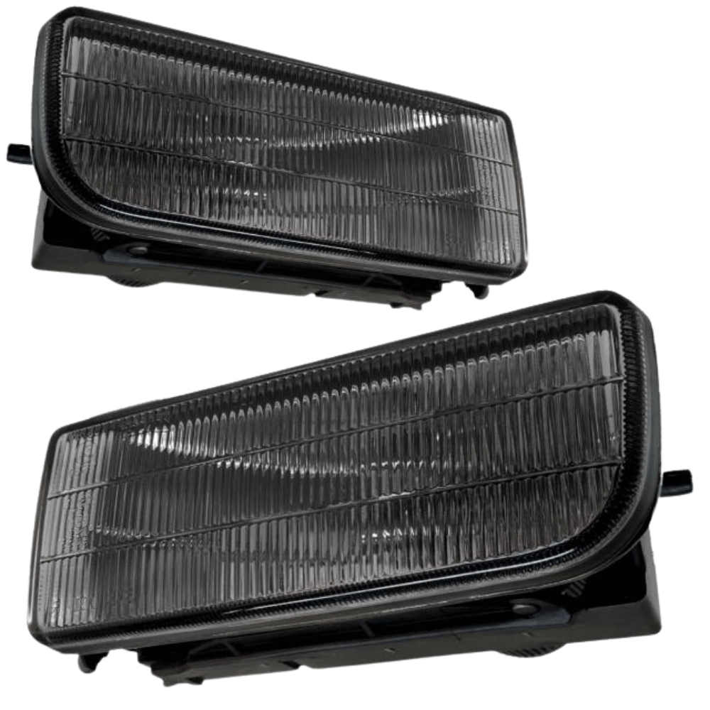 Nebelscheinwerfer SET Smoke Rauchglas abgedunkelt geriffelt passend für BMW E36 - CarWorlds GmbH