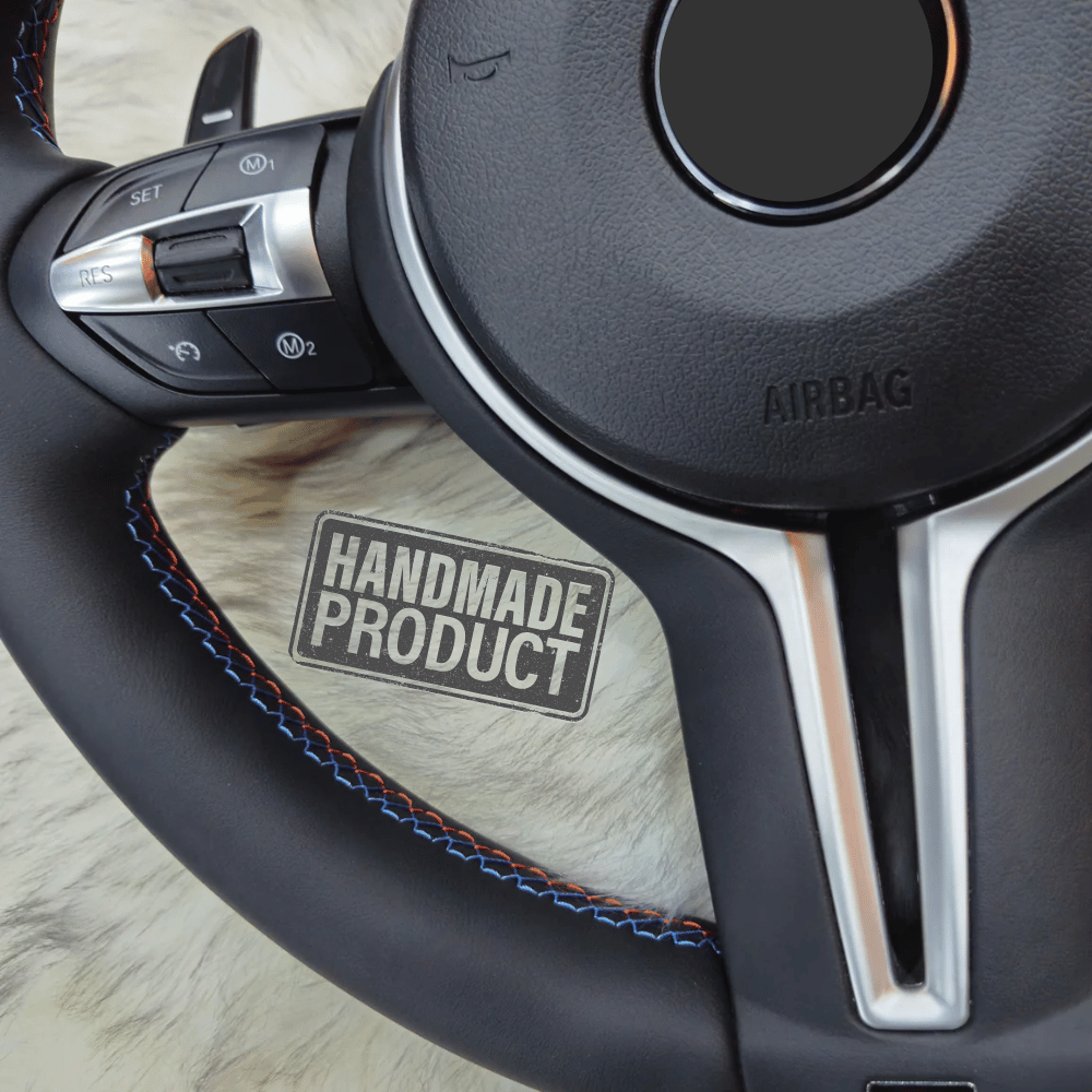 Premium Sportlenkrad für die F Modelle | Handgefertigte Veredelung in Carbon - Design - CarWorlds GmbH
