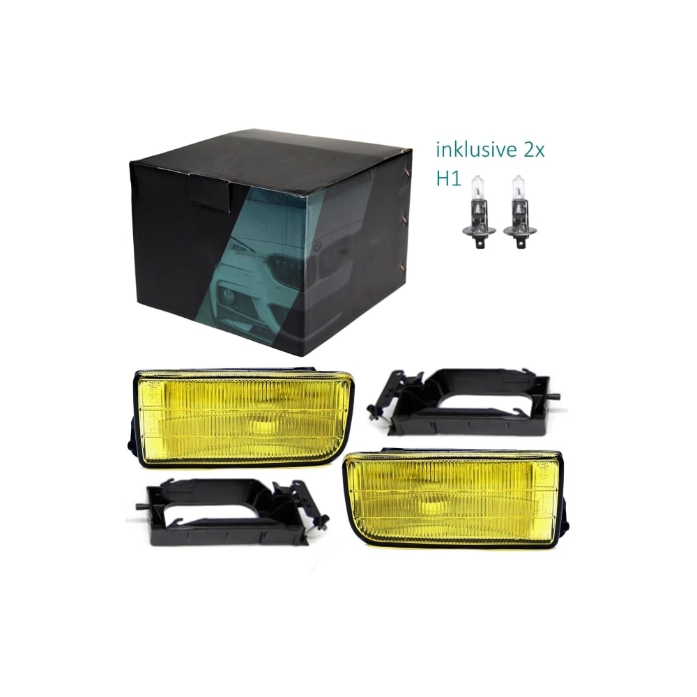 SET US sumuvalot keltainen kirkas lasi sopii BMW E36 kaikkiin malleihin vuosi 90-99