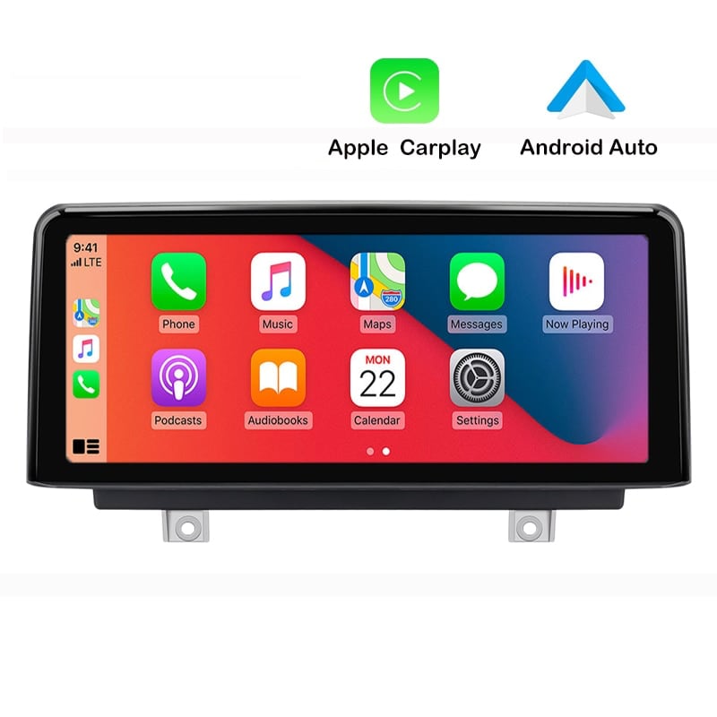 Wireless Apple/Android Carplay-Display 10.25" F20/F21