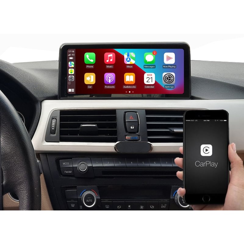 Wireless Apple/Android Carplay-Display 10.25" F20/F21