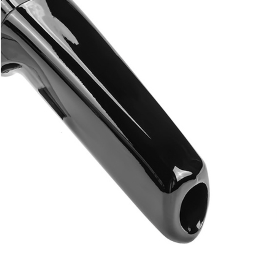 E46 Handbremse Hochglanz Schwarz / Carbon