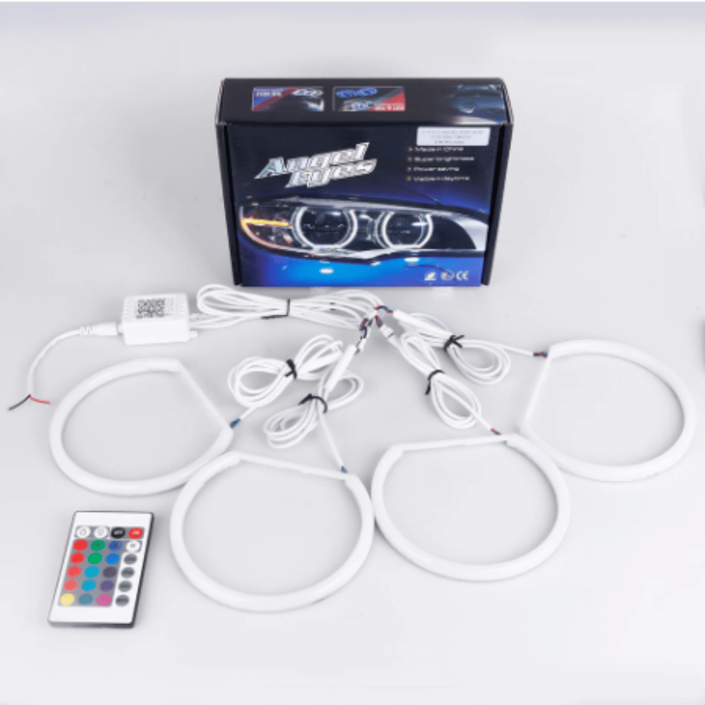 High-quality Angel Eyes for BMW - color variety via app control