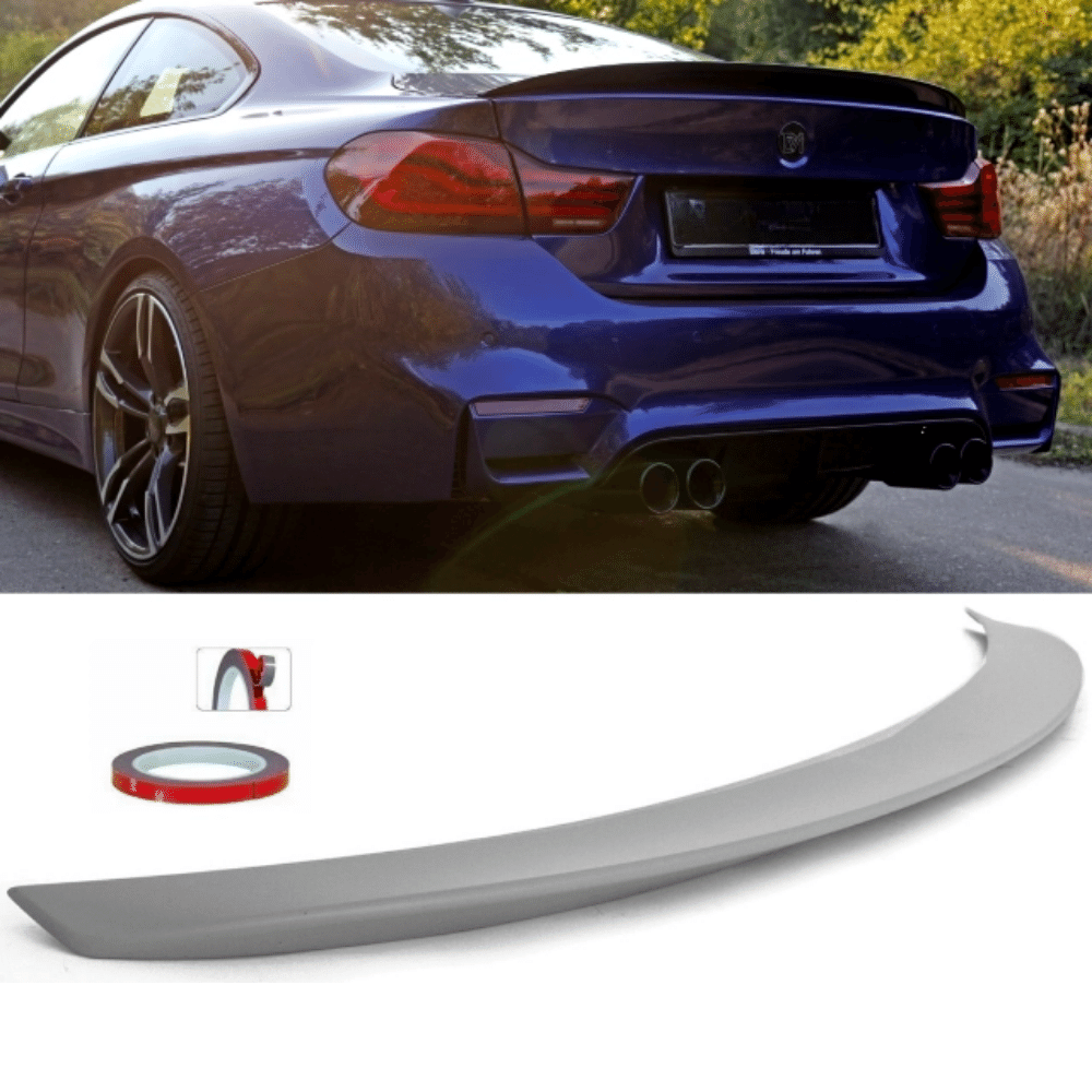 Heckspoiler Sport-Performance Shadow Line Schwarz Glanz passt für BMW 4er F32 Coupe +ABE