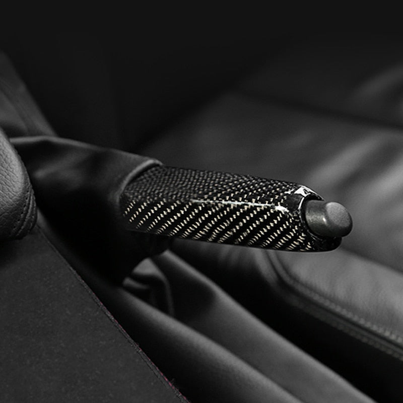 E90 Handbremse Carbon / Hochglanz Schwarz