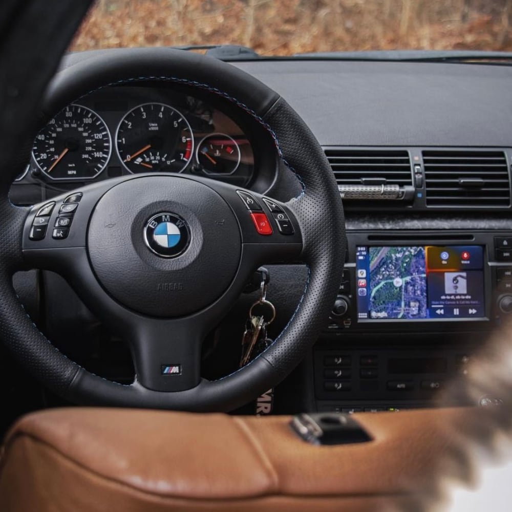 E46 Lenkrad I/O Knopf 1998-2004