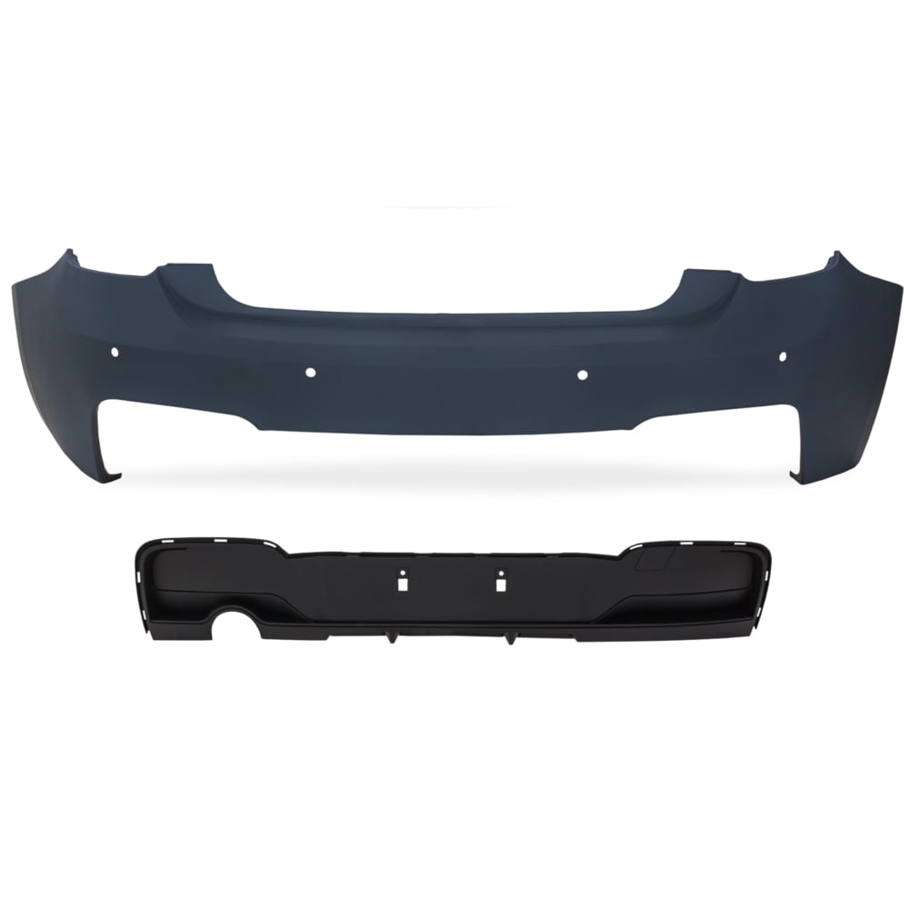 Rear bumper with PDC holes suitable for 1 Series F20 suitable for BMW 1 Series F20, 2011-2015