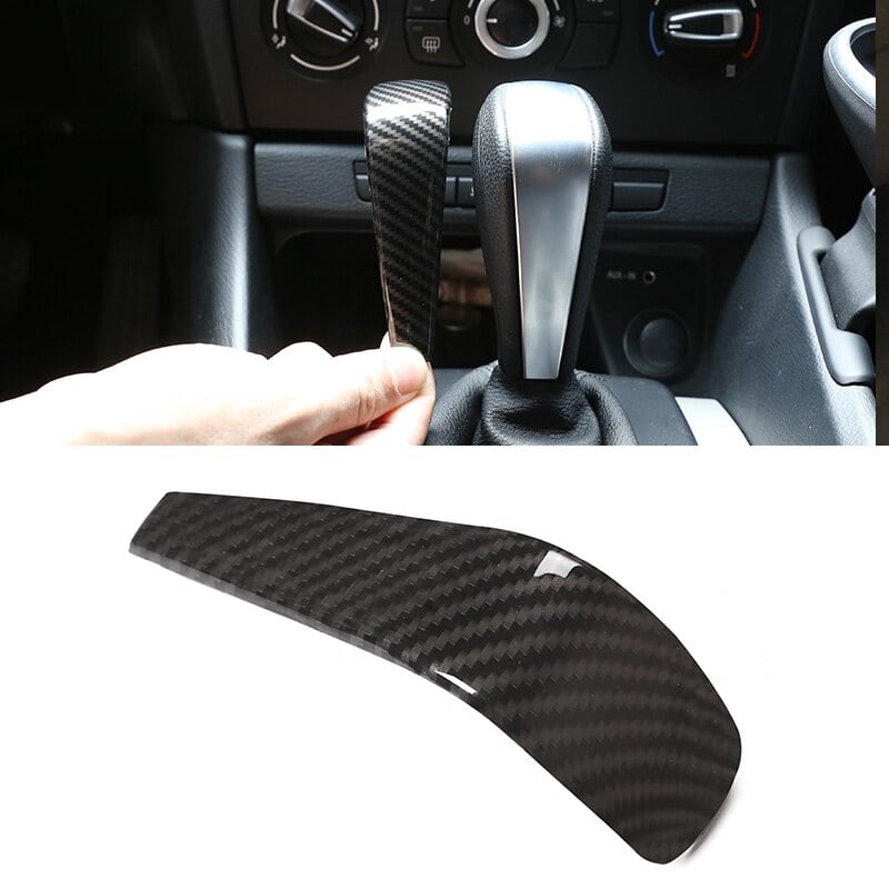 E90 Schaltknauf Original Carbon Cover