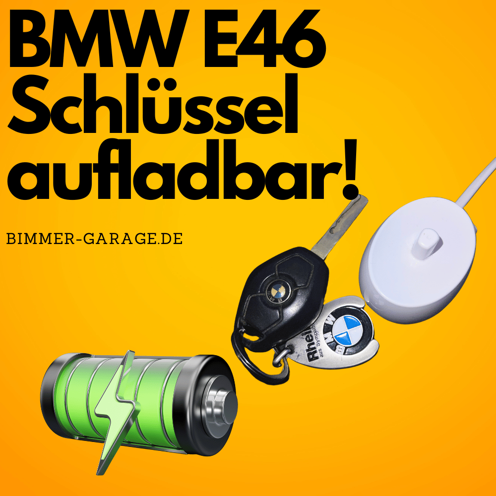 BMW E46 Schlüssel haben keine Batterie sondern einen Akku! So lädst du ihn wieder auf...! - CarWorlds GmbH