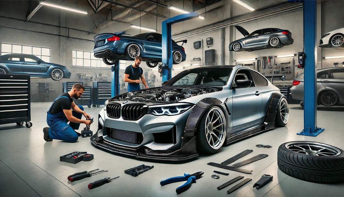 Einbauanleitung für ein Breitbau Body Kit – Schritt für Schritt - CarWorlds GmbH