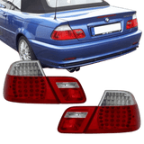 2x LED Rückleuchten SET passt für BMW E46 Cabrio Rot Weiß 99-03 nicht M3 Facelift