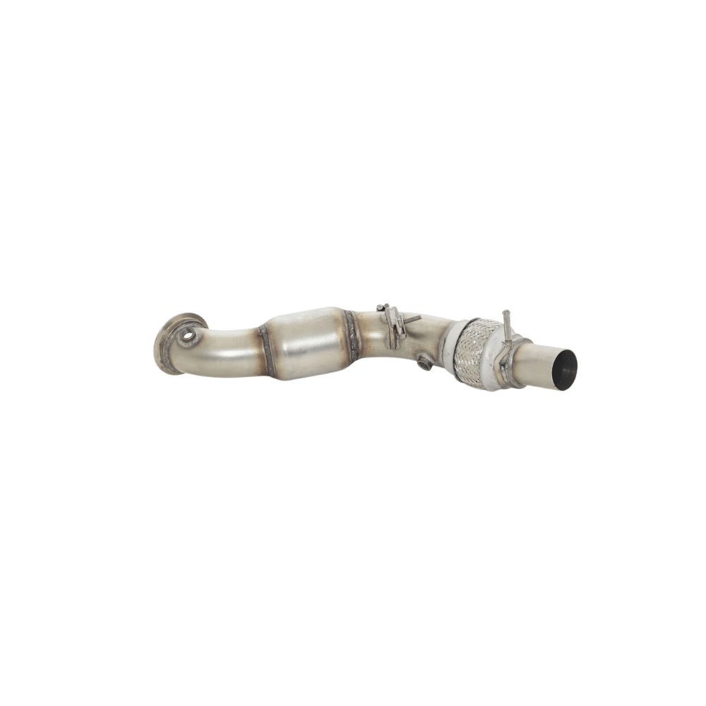 76MM DOWNPIPE MIT 200 ZELLEN SPORT-KAT. EDELSTAHL - Motor 114i 75kW / 116i 100kW / 118i 125kW / 120i 130kW