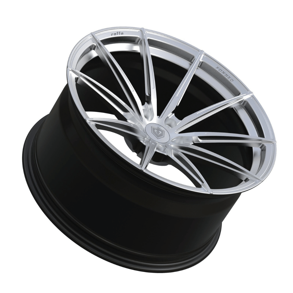 20 Zoll Komplettradsatz Raffa Wheels RFS‑03 Forged Series Silver | 9x20 ET30 | LK 5x112 | inkl. Reifenwahl & optional RDKS - CarWorlds GmbH