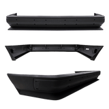 ABS Sport Paket Stoßstange Hinten Komplett - Passend für Mercedes E-Klasse W124 Limousine 1985-1995