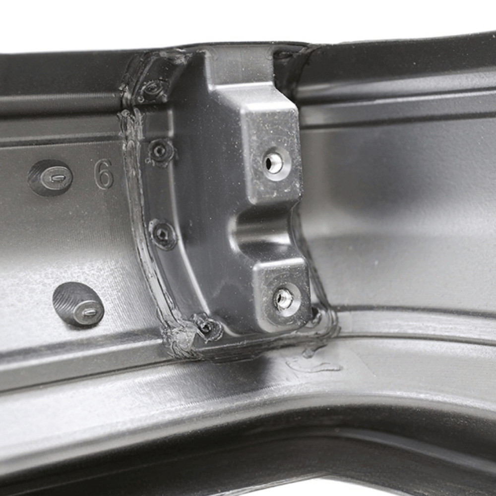 ABS Sport Paket Stoßstange Hinten Komplett - Passend für Mercedes E-Klasse W124 Limousine 1985-1995