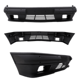 ABS Sport Paket Stoßstange Vorne Komplett - Passend für Mercedes E-Klasse W124 Limousine & T-Modell 1985-1995