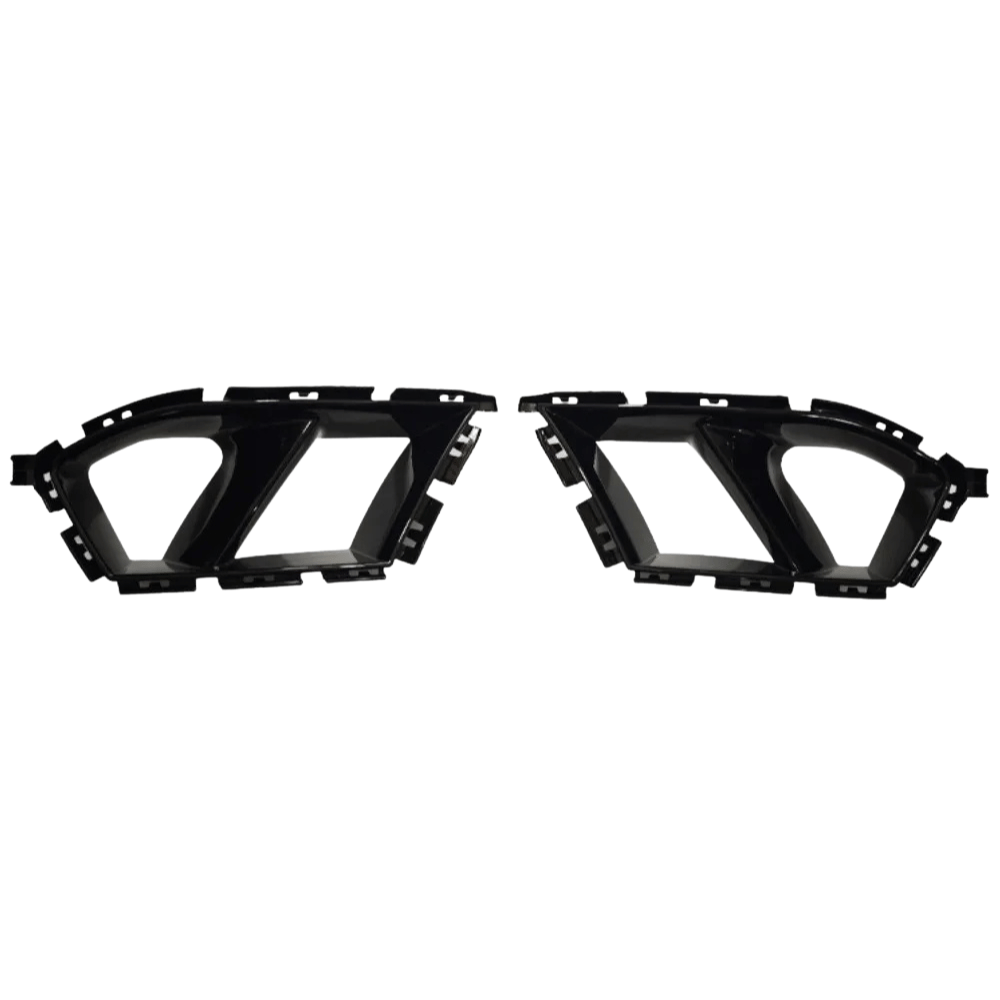 Lufteinlass-Abdeckungen Frontschürze für BMW M3 (G80) & M4 (G82 G83) – Carbon-Optik / Glanz-Schwarz