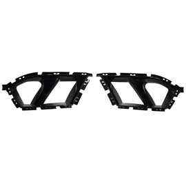 Lufteinlass-Abdeckungen Frontschürze für BMW M3 (G80) & M4 (G82 G83) – Carbon-Optik / Glanz-Schwarz