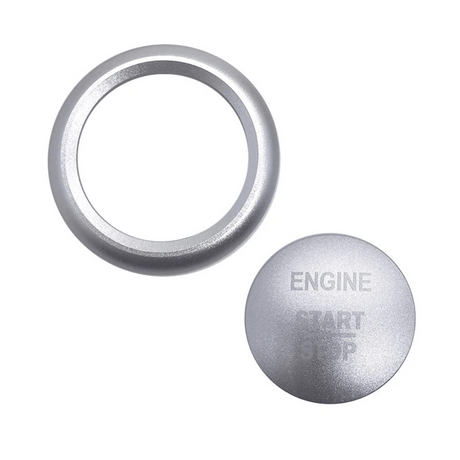 Auto Motor Start Stop Taste Ring Trim Aufkleber - Passend für Mercedes Benz