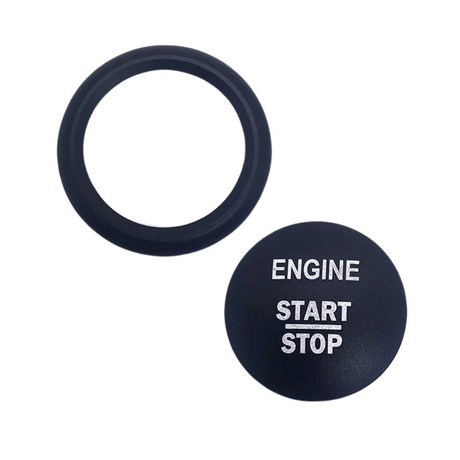 Auto Motor Start Stop Taste Ring Trim Aufkleber - Passend für Mercedes Benz
