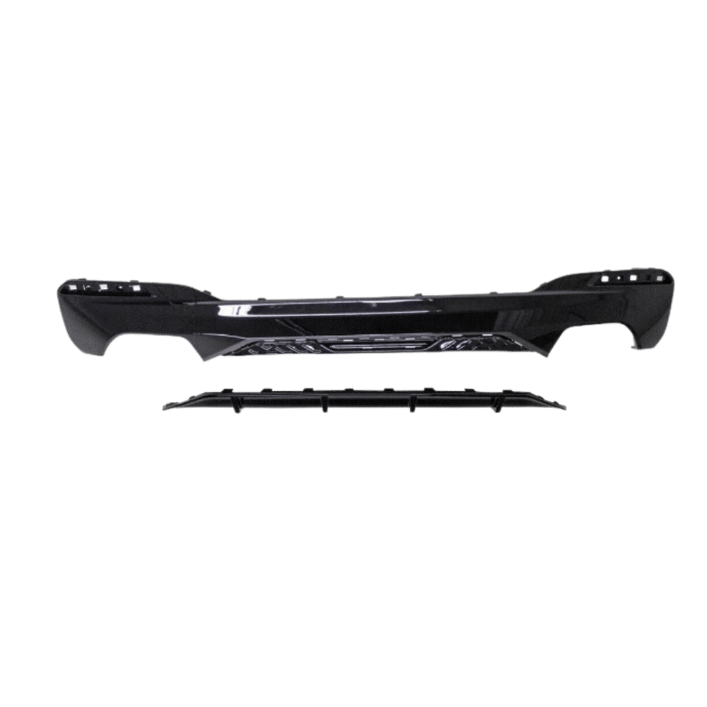 Sport-Performance Heckdiffusor Schwarz Glanz lackiert passt für BMW 5er G30 G31 M-Paket+ABE