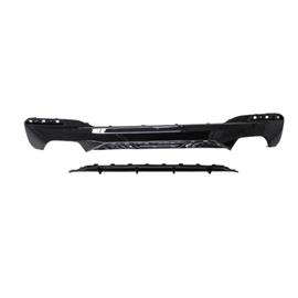 Sport-Performance Heckdiffusor Schwarz Glanz lackiert passt für BMW 5er G30 G31 M-Paket+ABE