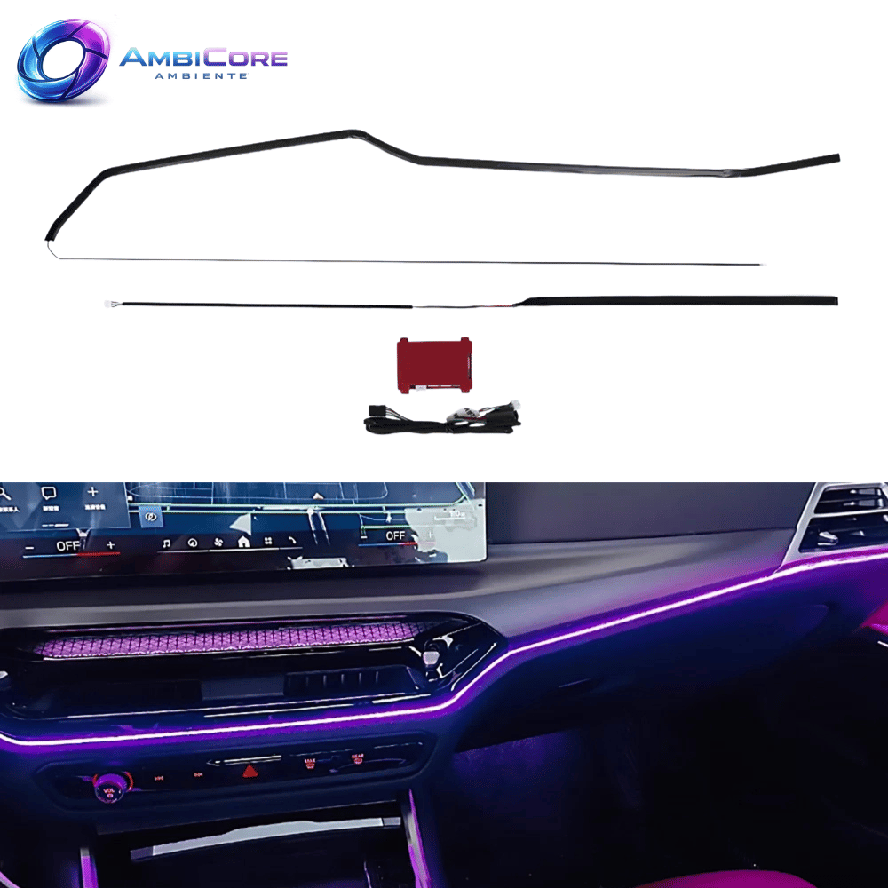 LED Ambiente-Lichtleiste Dashboard – 11 Farben – Passend für BMW 3er (G20 G21), 4er (G22 G26) & M3/M4 (G80 G82)