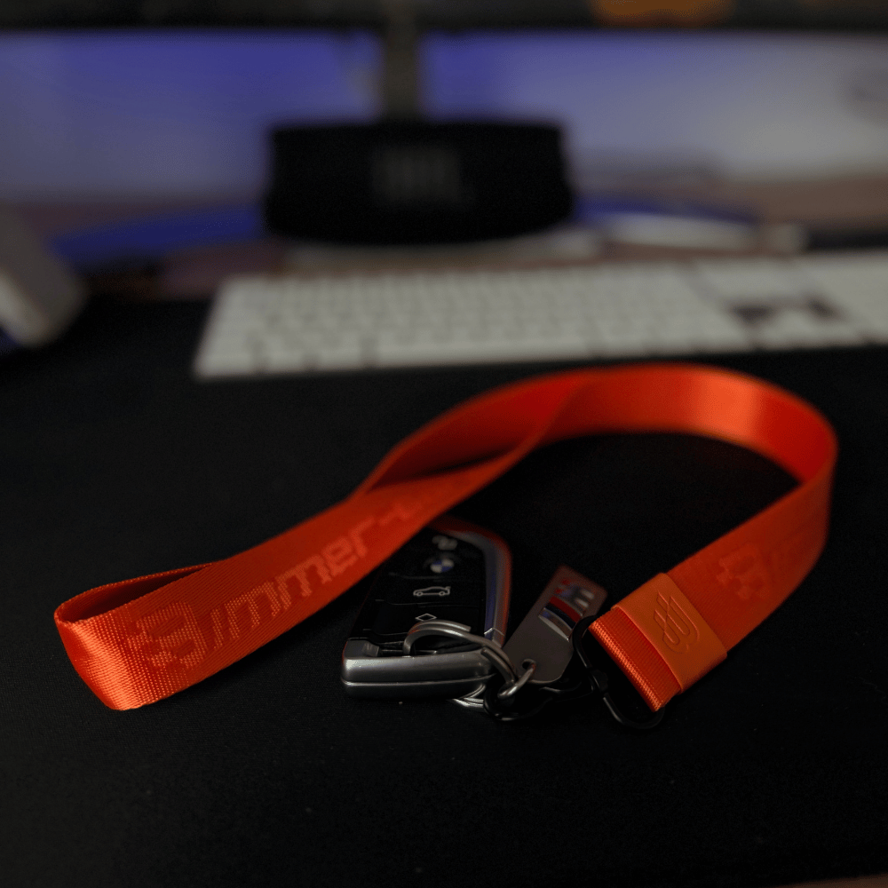 Schlüsselanhänger - Bimmer-Garage® Limited Edition Lanyard – Das Premium Gurt-Schlüsselband für Tuning-Enthusiasten
