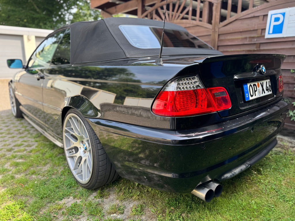 BMW E46 LED Rücklichter und Spoiler