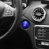 Auto Motor Start Stop Taste Ring Trim Aufkleber - Passend für Mercedes Benz