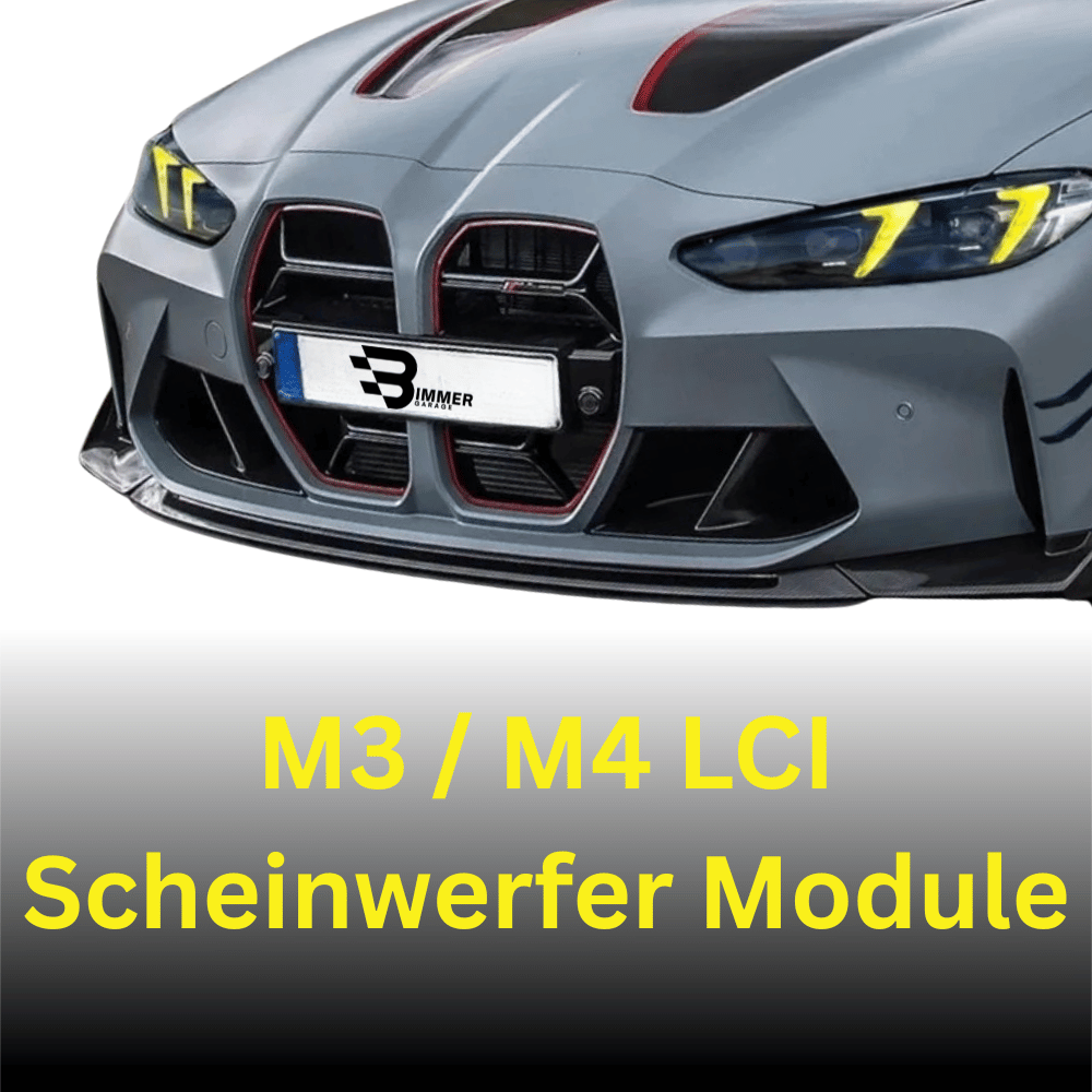 Gelbe LED Angel Eye Module - Passend für BMW 3er 4er LCI Facelift Scheinwerfer