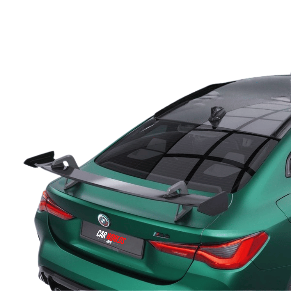 Schwanenhals Heckflügel mit ABE (TTG) | BMW 4er G22 / M4 G82 Coupé (ab 2020) | Design 01 | SHF017-D02-F