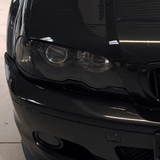 E46 headlight glass 