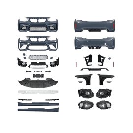 AN Evo conversion sport body kit + diffuser duplex + fender suitable for BMW 2 Series F22 F23 series & M-package models from 14> also M2 F87