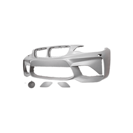 Front bumper without PDC with SRA primed fits for BMW M2 Coupe F87 from 15-18