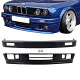 Exklusiv Sport Stoßstange Frontspoiler vorne oben + unten passt für BMW E30 ab 1985-1994 auch M-Technik II