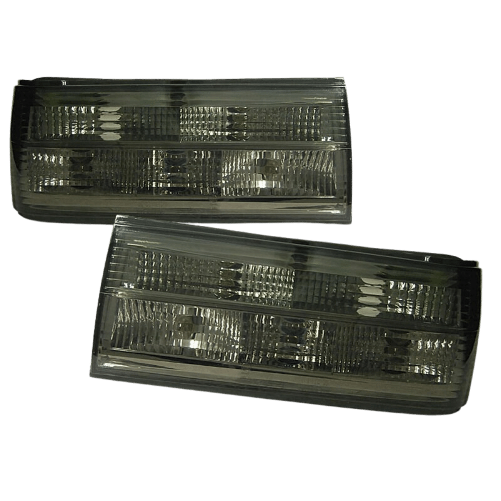 Set Design Taillights Black Smoke fits for BMW 3 Series E30 built 1987-1990