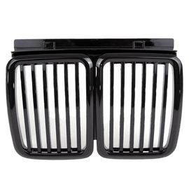 Satz Sport Kühlergrill für BMW 3er E30 passend in hochglanz Schwarz alle Modelle