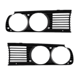 Grille Cover Headlight Grill Left or Right for BMW 3 Series Touring Cabriolet E30 1987-1990