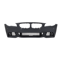 Load image into Gallery viewer, Front bumper in sports design with PDC holes, SRA and fog lights suitable for 5 Series F10 Sedan built 01.2010-06.2015 and F11 Touring built 04.2010-