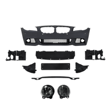 Load image into Gallery viewer, Front bumper in sports design with PDC holes, SRA and fog lights suitable for 5 Series F10 Sedan built 01.2010-06.2015 and F11 Touring built 04.2010-