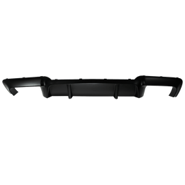 Diffuser suitable for 5 Series F10 / F11, year of manufacture 2010-,2017, color: matt black, suitable for right/left silencer with wide design, only suitable for sport bumpers suitable for BMW 5 Series F10 / F11, year of manufacture: 2010 - 2017