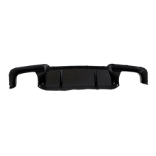 Load image into Gallery viewer, Diffuser suitable for 5 Series F10 / F11, year of manufacture 2010-,2017, color: matt black, suitable for right/left silencer with wide design, only suitable for sport bumpers suitable for BMW 5 Series F10 / F11, year of manufacture: 2010 - 2017