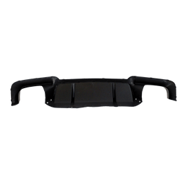 Diffuser suitable for 5 Series F10 / F11, year of manufacture 2010-,2017, color: matt black, suitable for right/left silencer with wide design, only suitable for sport bumpers suitable for BMW 5 Series F10 / F11, year of manufacture: 2010 - 2017