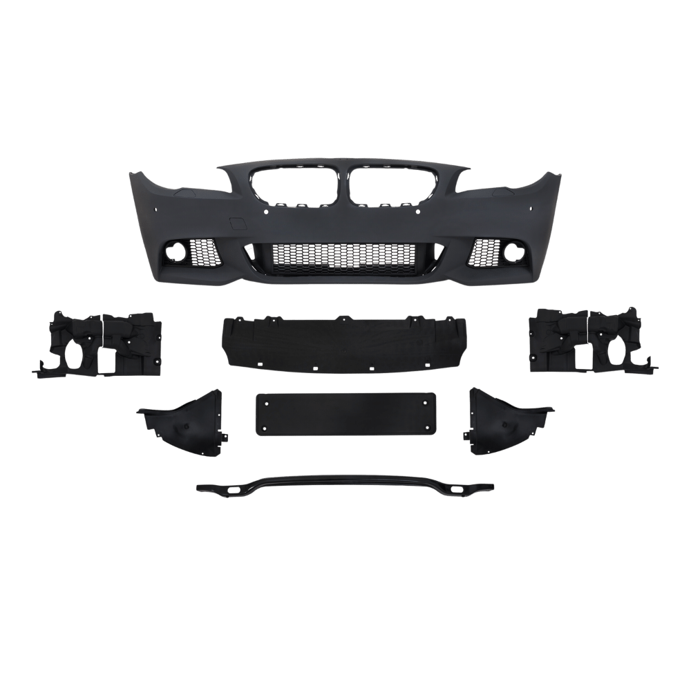 Bumper kit set including side skirts with PDC holes suitable for BMW 5 Series F10 Sedan built 2010 - 2013